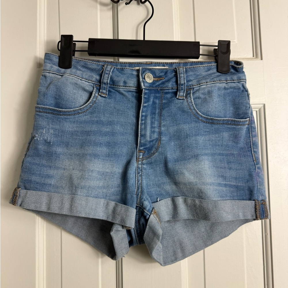 PacSun Blue Denim Women Shorts